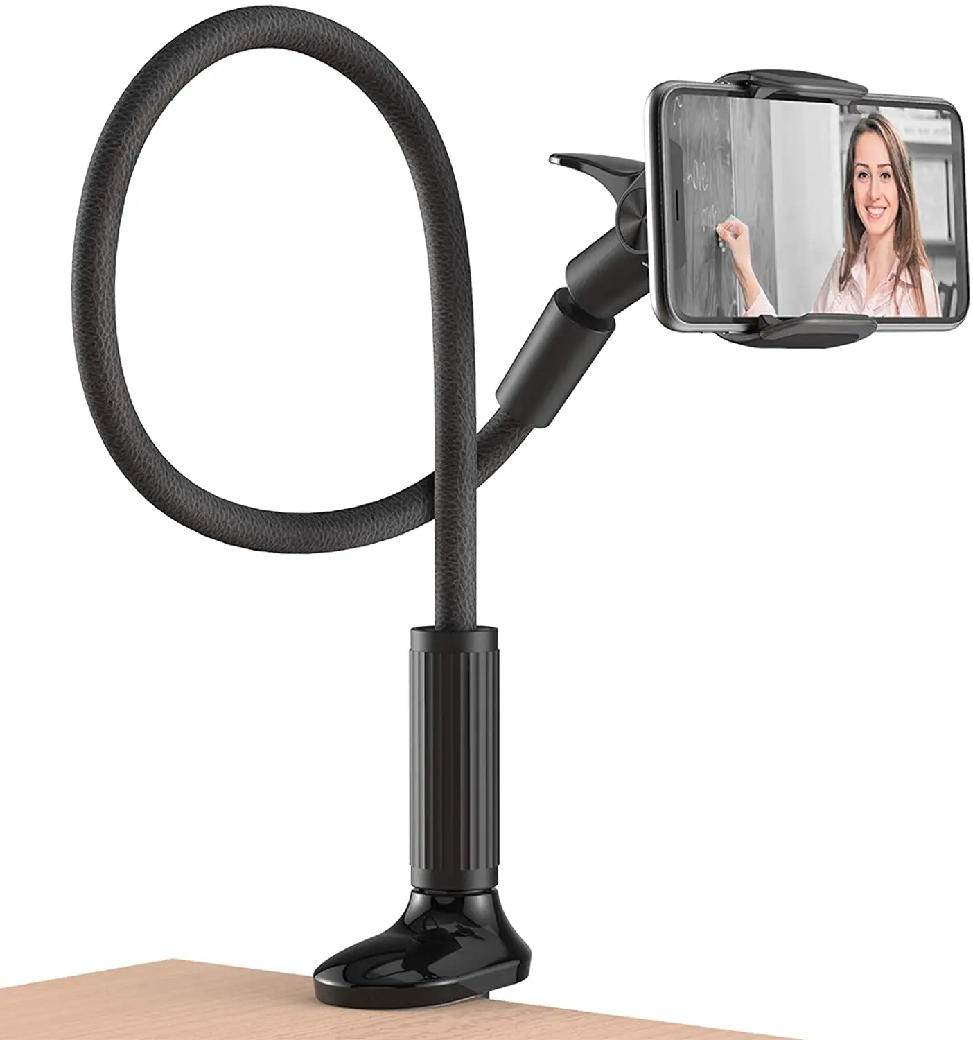 Универсальный вращающийся на 360 градусов гибкий держатель SAIJI для планшета держатель для мобильного телефона с длинной ручкой Кронштейн для мобильного телефона планшета для кровати