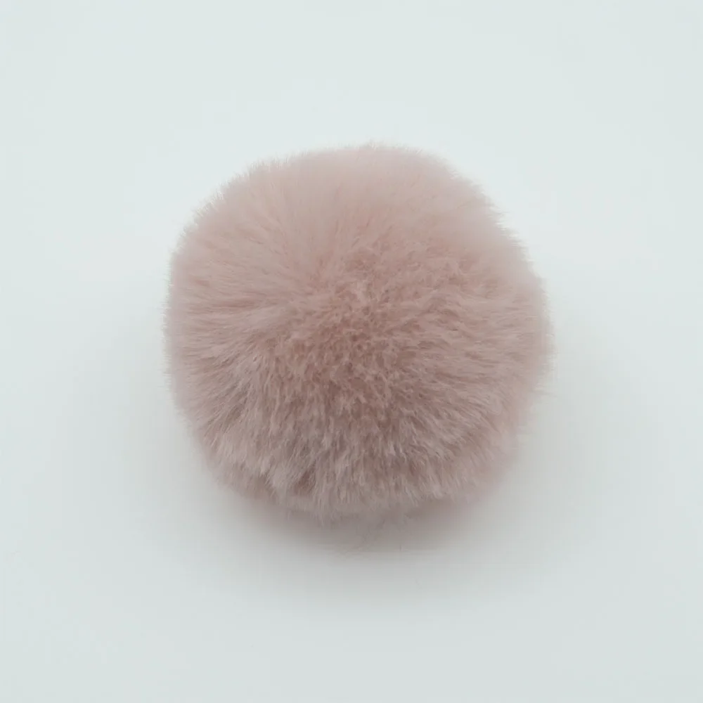 New Arrival Fur Ball Ins Shoes Accessories Toy Plush Keychain Hair