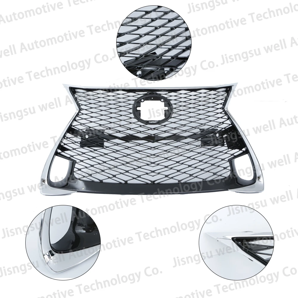 Abs Front Grille Car chrome grille  For Lexus GS 2016 Car Body kits F-sport Style grille For Lexus GS 2016