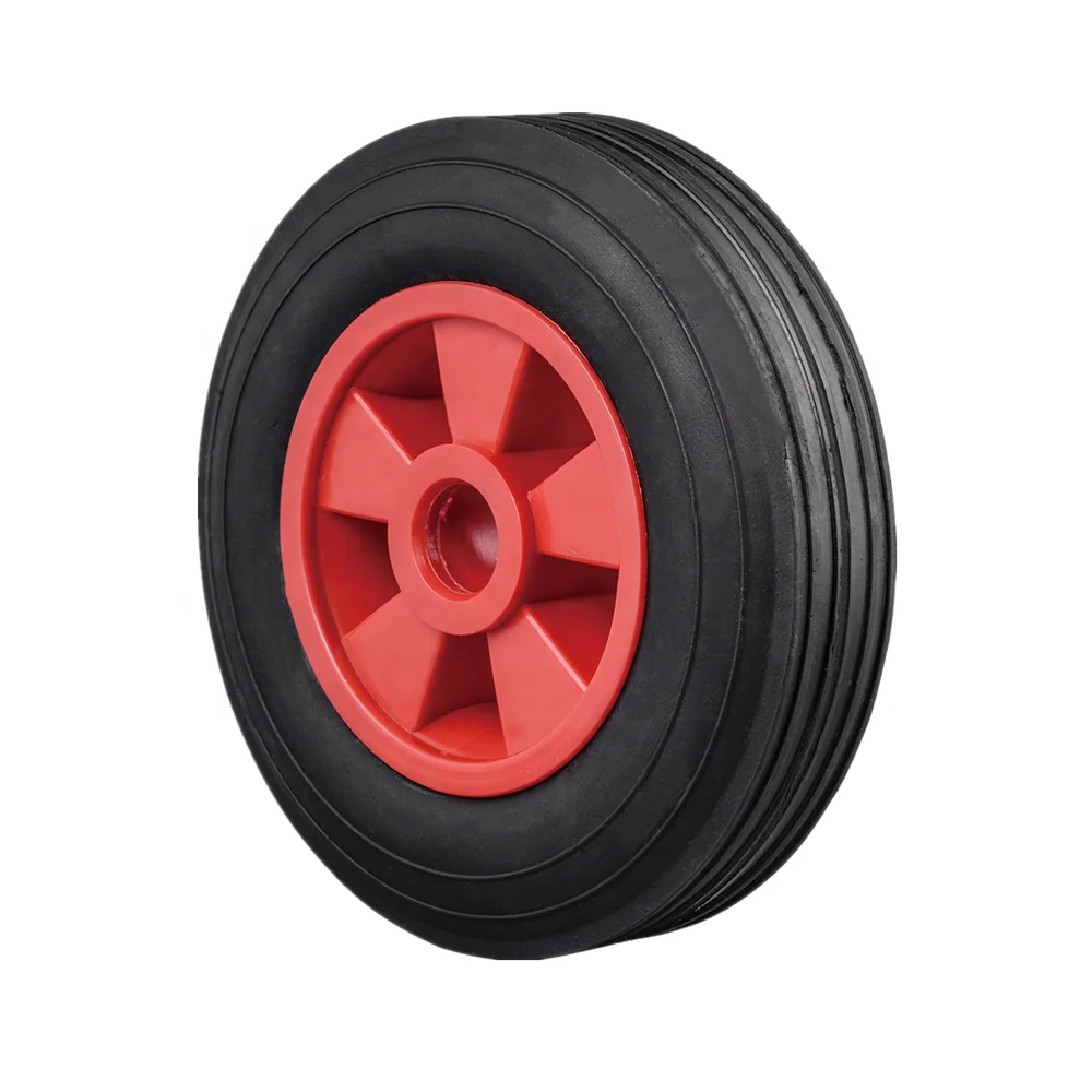 200mm solid rubber wheel tire for wheelbarrow