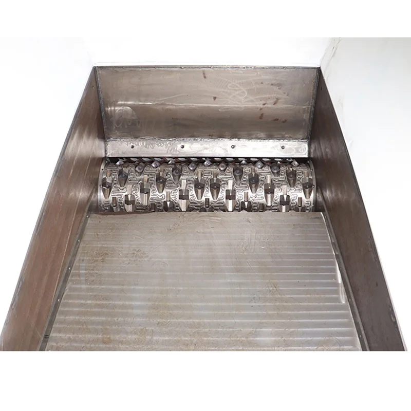 Industrial PP Jumbo Bags Film Lumps Shredder Plastic Scrap Copper Wire Shredder For Sale