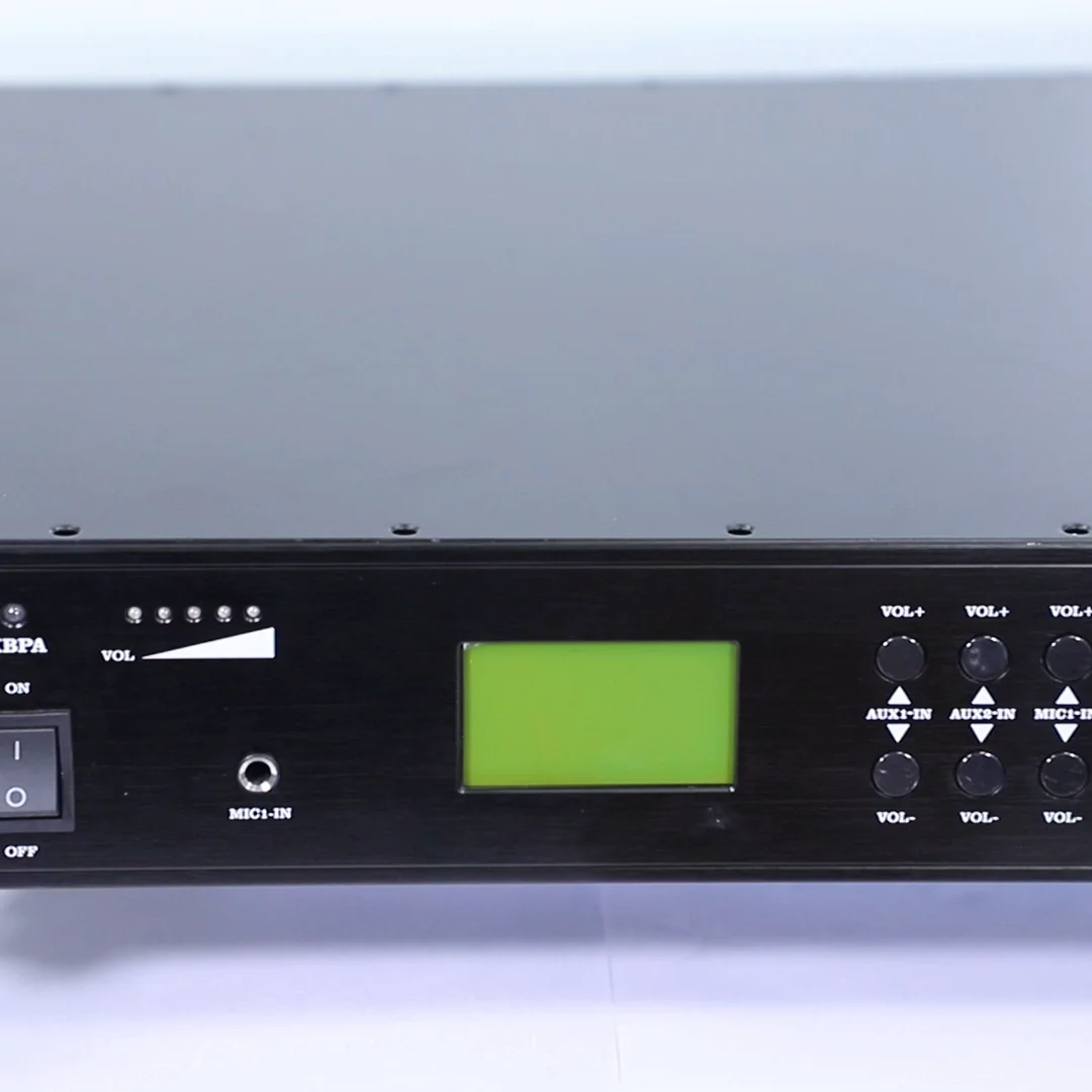 Профессиональный аудиоусилитель PA System и цифровой сетевой IP с выходом 100-650