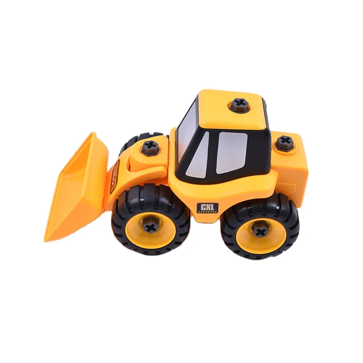 
Горячая Распродажа Diy разборка бульдозер грузовик игрушечный пластиковый автомобиль детские игрушки автомобиль 