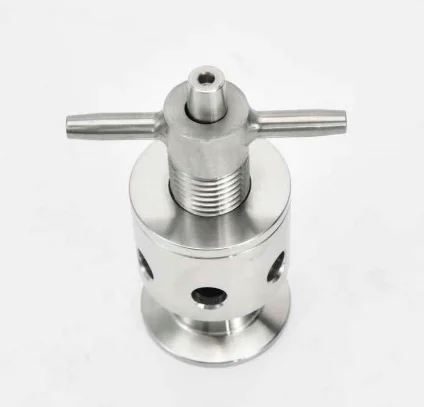 adjustment large adjustment small water seal valve manual adjustment breathing valve exhaust valve