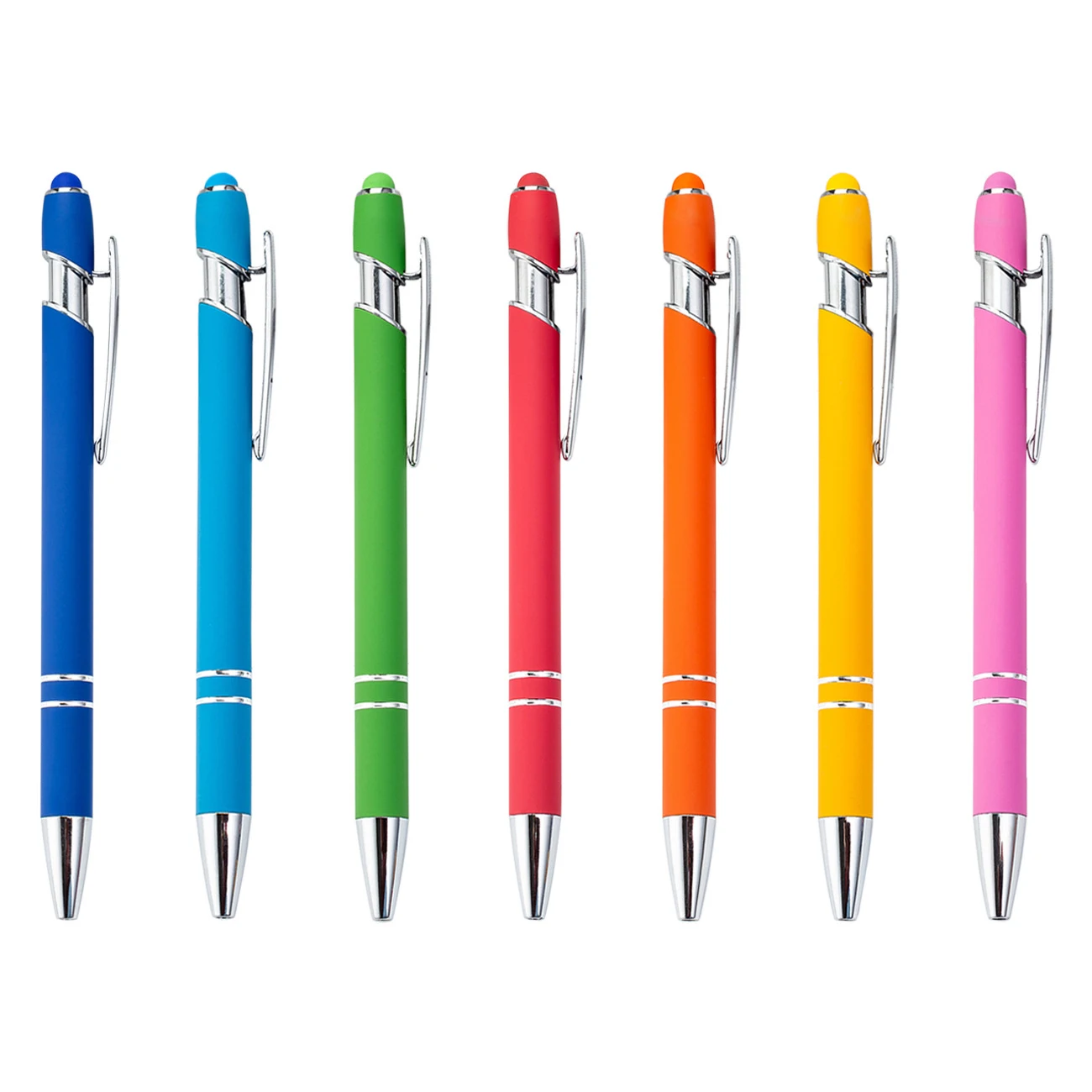 ZXX088 Hot Selling Promotional New Multifunction Ball Stylus Soft Touch Screen Pen 2 In 1 With Ball Pen With Custom Logo