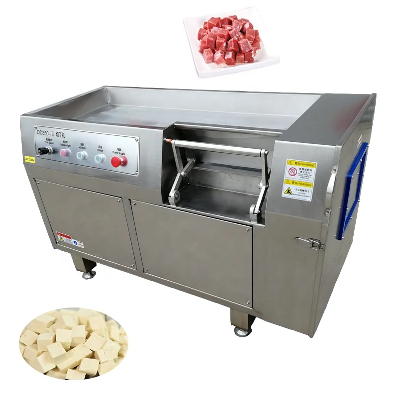 Popular Industrial Equipment Meat Dicer Suitable For Large Catering Company Industrial Meat Dicing Machine