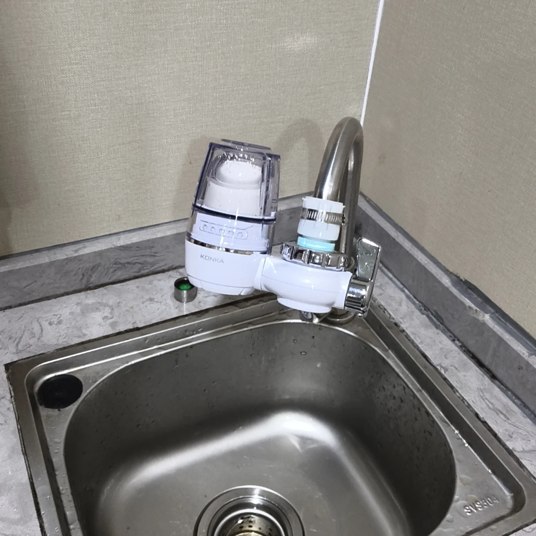 2024 Konka Ceramic Portable Water Purifier 3 Stages Tap Faucet Machine  Water Purifier Filter