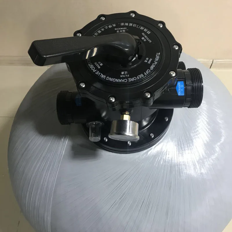 Система фильтрации для бассейна, верхнее крепление, песочный Стекловолоконный фильтр для бассейна