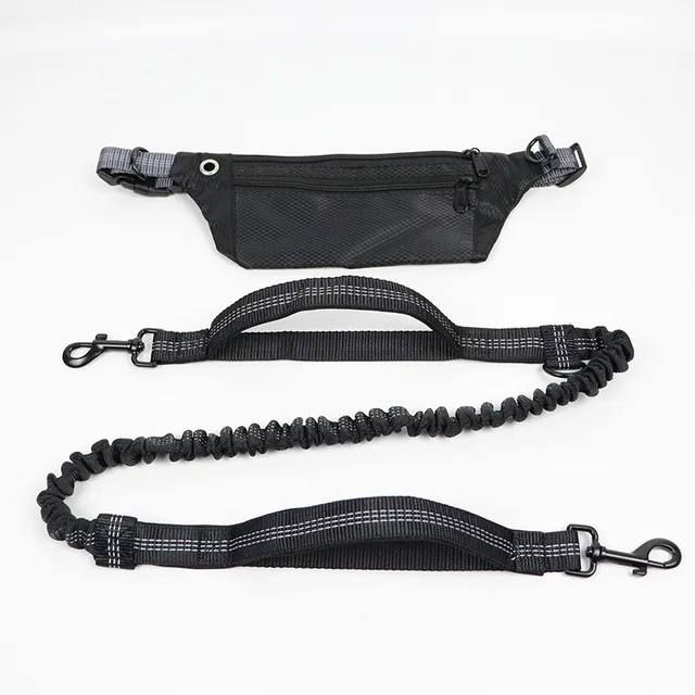 lyc3905 Dog Leash Running Nylon Hand Freely Pet Products Harness Collar Jogging Lead Adjustable Waist Leashes Traction Belt Rope