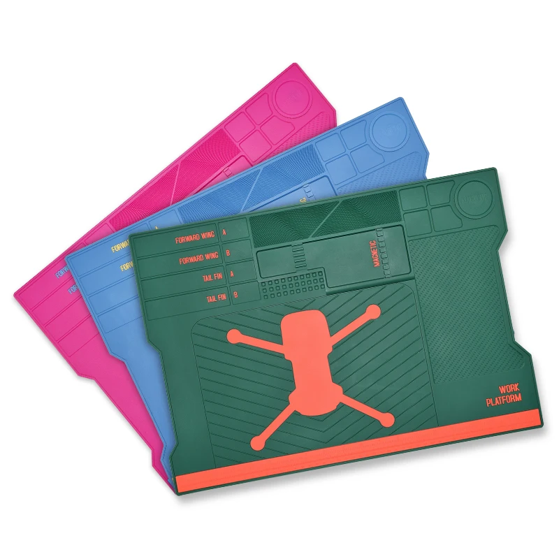 Maintenance UAV workbench pad Electronic disassembly table mat Silicone cushion Mobile phone clock dismantling pad