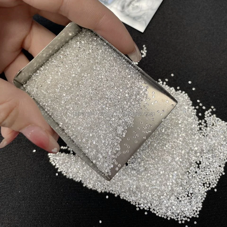 Wholesale top quality DEF moissanite round diamond brilliant cut Loose Moissanite Diamond For jewelry