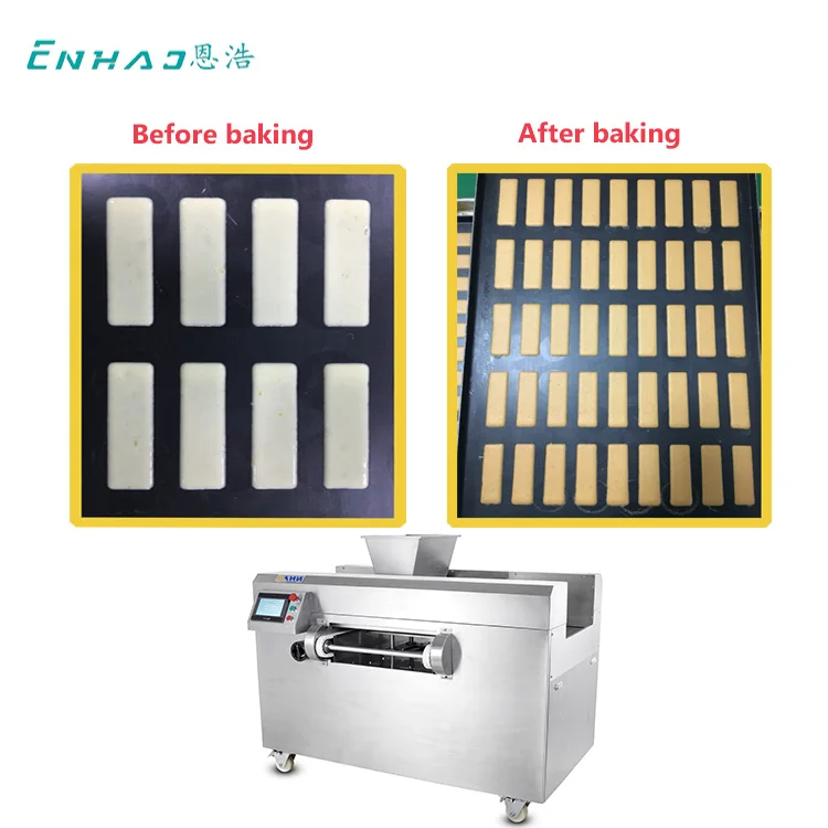 NHA Commercial Wire Cut Cookie Depositor Machine Biscuit Cookie Dropper Crackers Eclair Machine