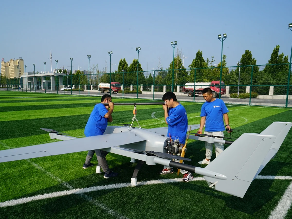 Transportation cargo 800km to 1000km long range industrial VTOL UAV  German Aeroengine