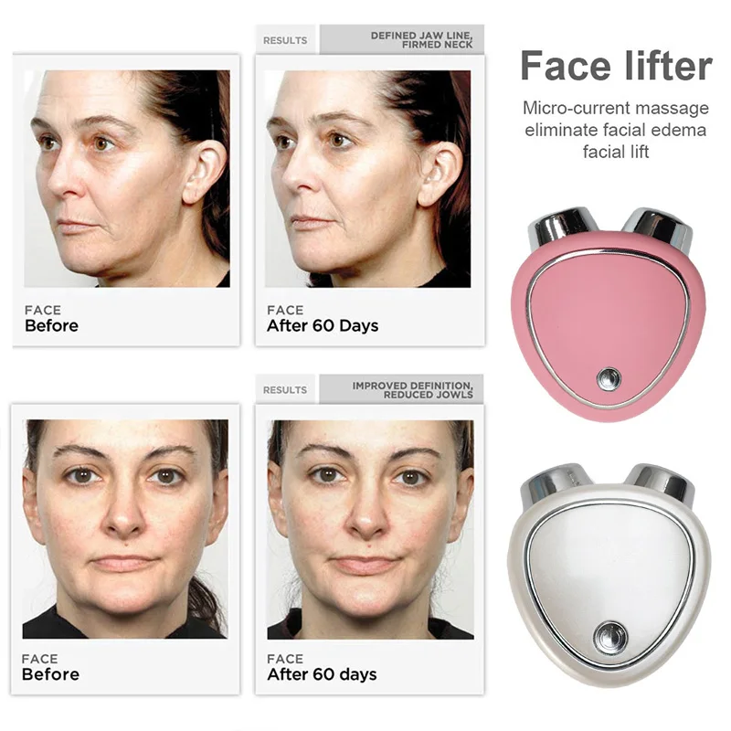 Home Use Anti-Aging Facial Massager Microcurrent Toning Device Anti-Wrinkle Face Beauty Equipment for Roller Facial Treatment