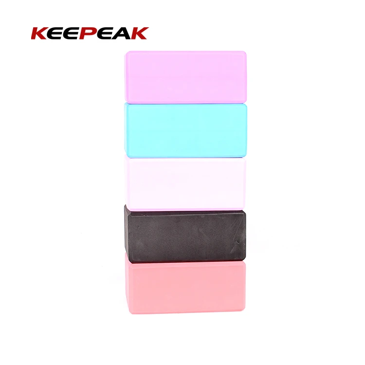 Multiple pattern Training Function Eco Recycled Foam Eva Yoga Block