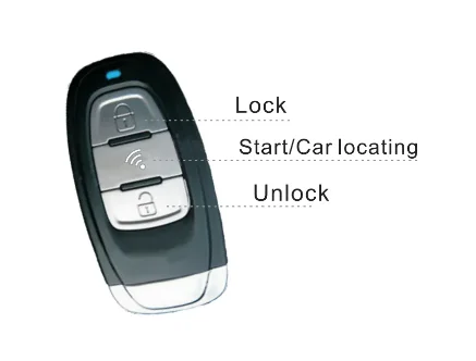 NTO Smart Key Car Alarms Remote Start Keyless Entry Pke Engine Start Stop Remote Control For Vehicle