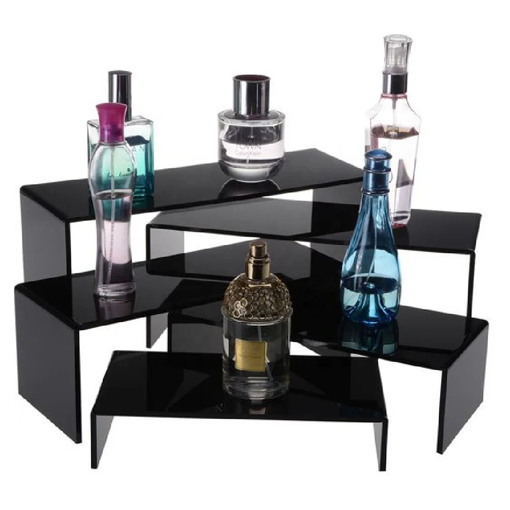 Clear Acrylic Jewelry  Display Rack Plexiglass U shape Display Stand multi purpose acrylic cartoon character display step racks