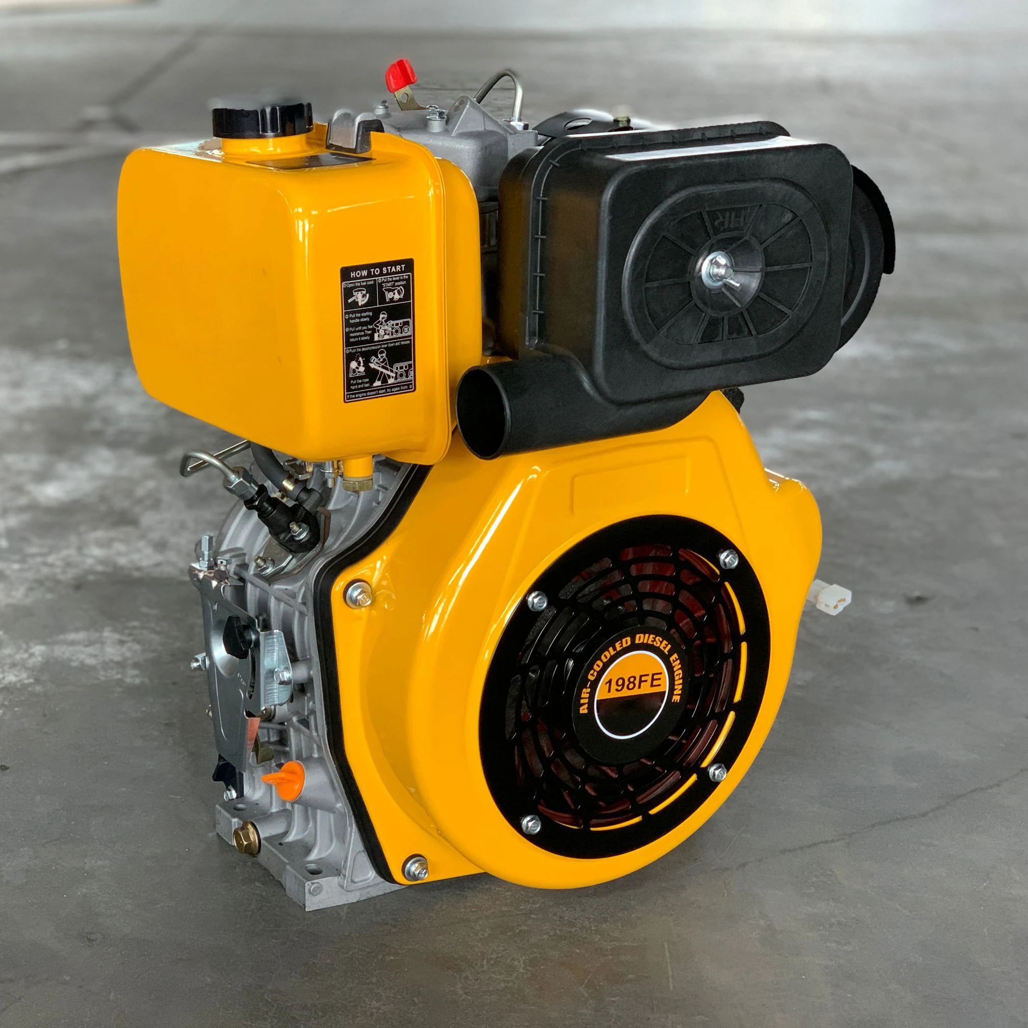 192F air cooled single cylinder diesel engine 13HP