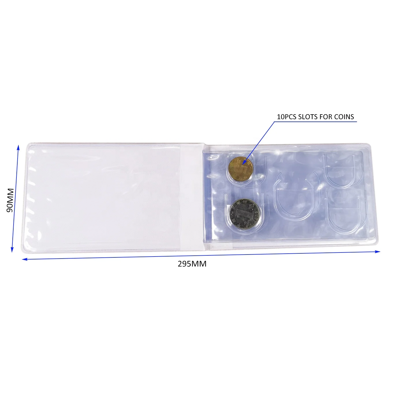 Cheap Customized PVC Coin Collection Book, Coin Collection Folder Album