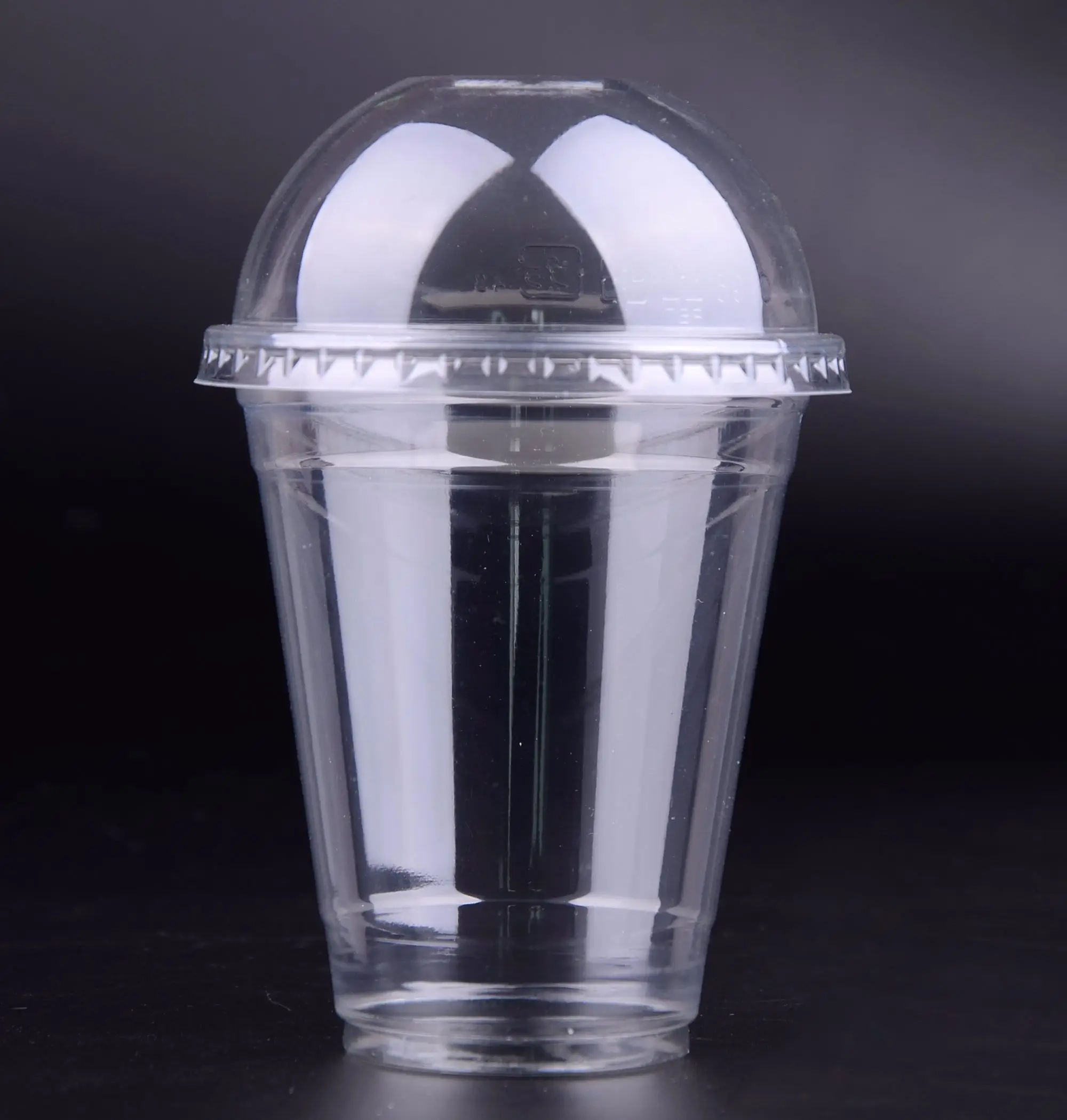 
Whole Sale Popular Style and Size 12oz PET Cup With Buldge Lid For On-the-Move Drinking Use 