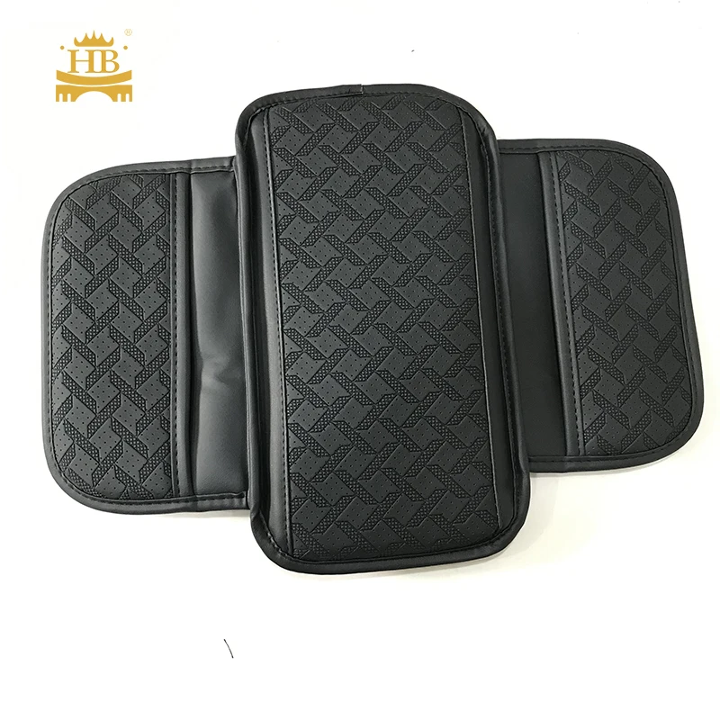 Wholesale Car Armrest Mat Center Console Booster Pad Phone Holder Auto Seat Case Central Arm Rest Cover Interior Accessories