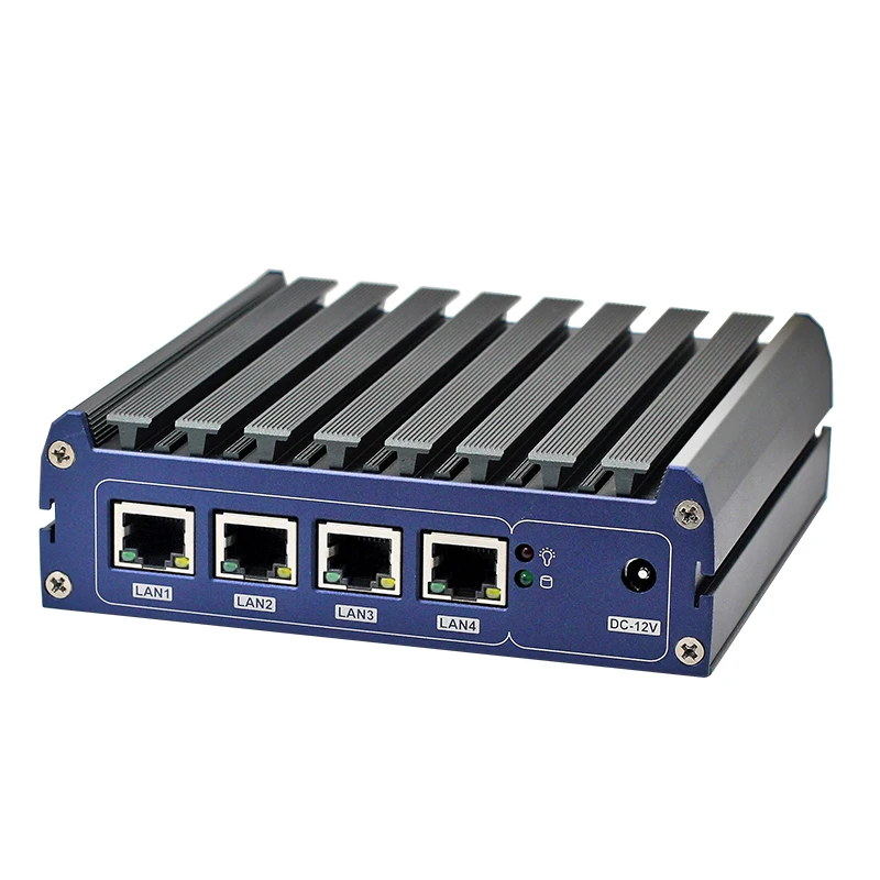  ATOM E3845 VPN сервер Мини ПК с 4 Гб оперативной памяти quad core Безвентиляторный pfsense брандмауэр сенсорным экраном порта Lan (локальной сети маршрутизатор поддержкой AES-NI
