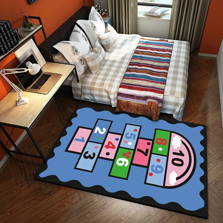 
Лидер продаж, фабричное производство, комнатный детский игровой коврик, коврики, ворсистые коврики для спальни, игровой комнаты 