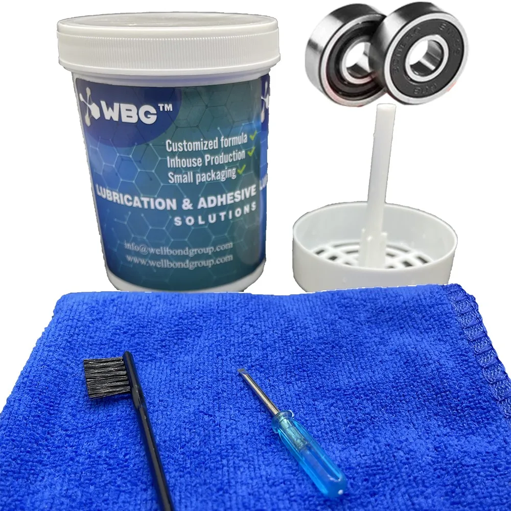 WBG 100% Eco Skateboard Bearing Cleaning Kit
