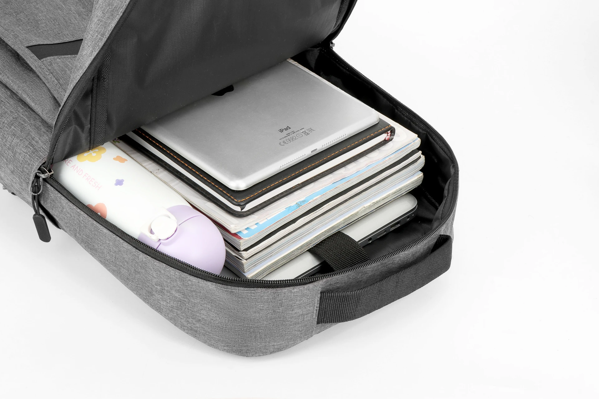 High quality stylish Oxford waterproof outdoor business USB charging port Student backpack Computer backpack