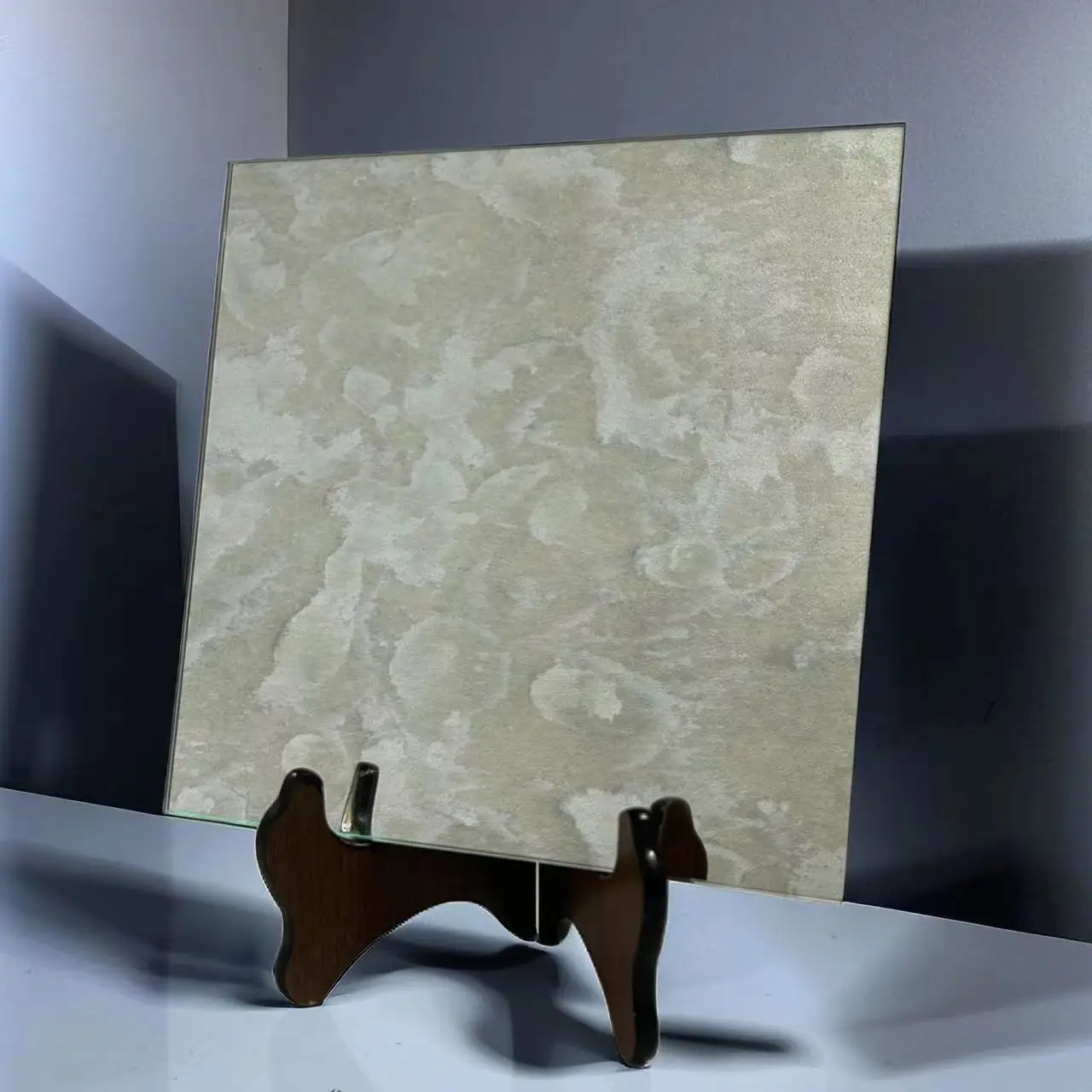 Factory supply glass wall mirror best price custom antique mirror glass wall titles