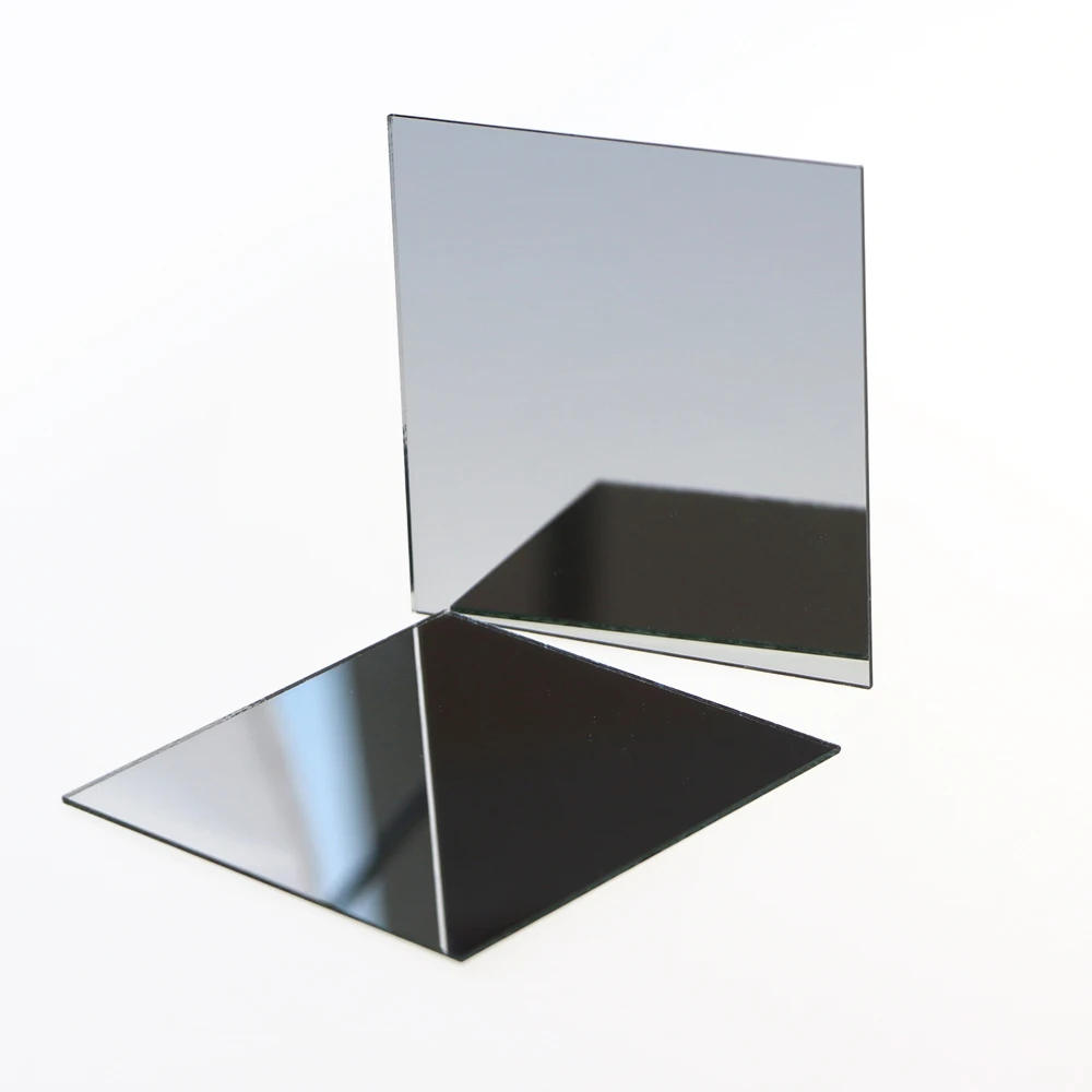 1.2mm 1.5mm No Paint Two-way Chromium Full Reflective Coating clear Glass Mirror Sheet