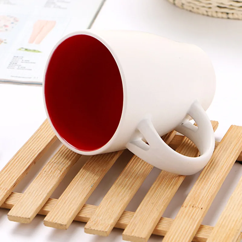 Plain Blank Enamel Sublimation Latte Mug Cup 11oz