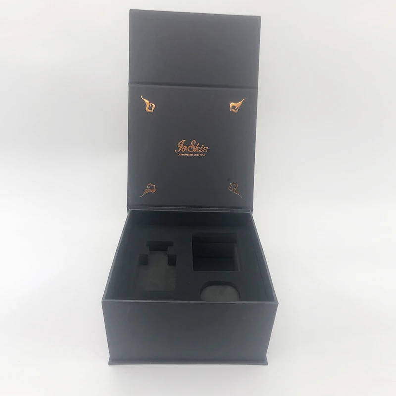 
Custom Electric Parts EVA Flap Lid Packaging Cardboard Bespoke Magnetic Closure Gift Box 