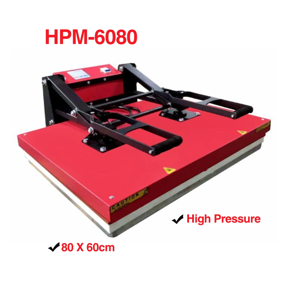 
High pressure flat heat Press 60 x80cm More choice 6040 10080 