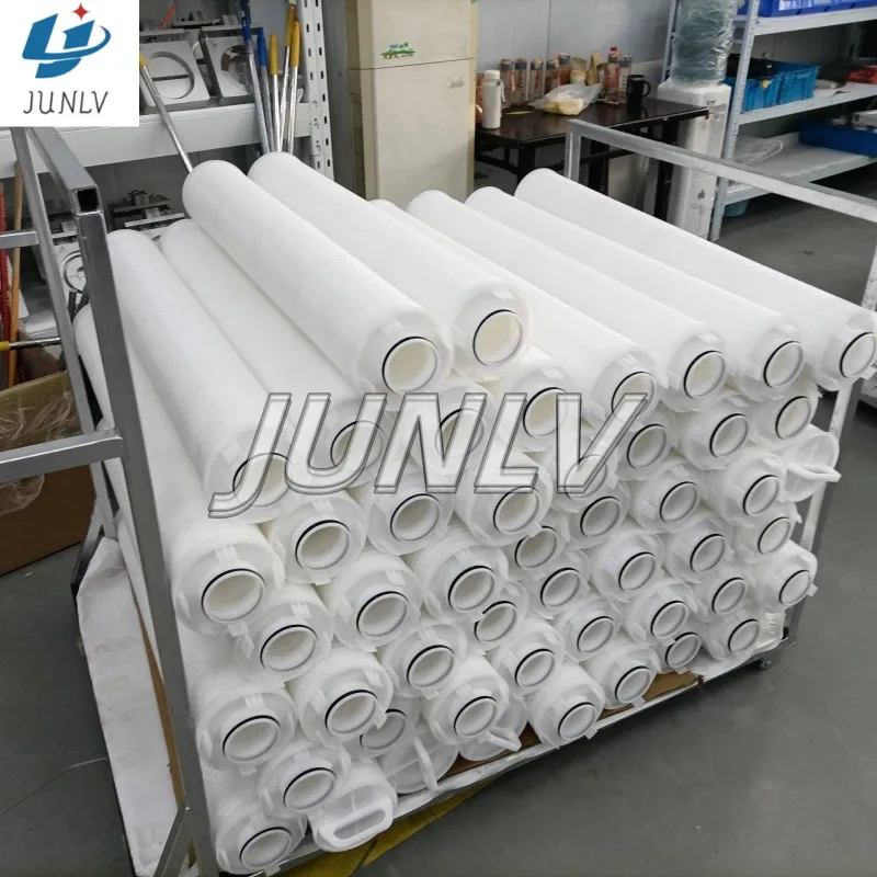 JUNLV Super Quality 40 Inch 5 Micron Water Filters Cartridge Large Flow Rate Water Treatment Stainless Filter