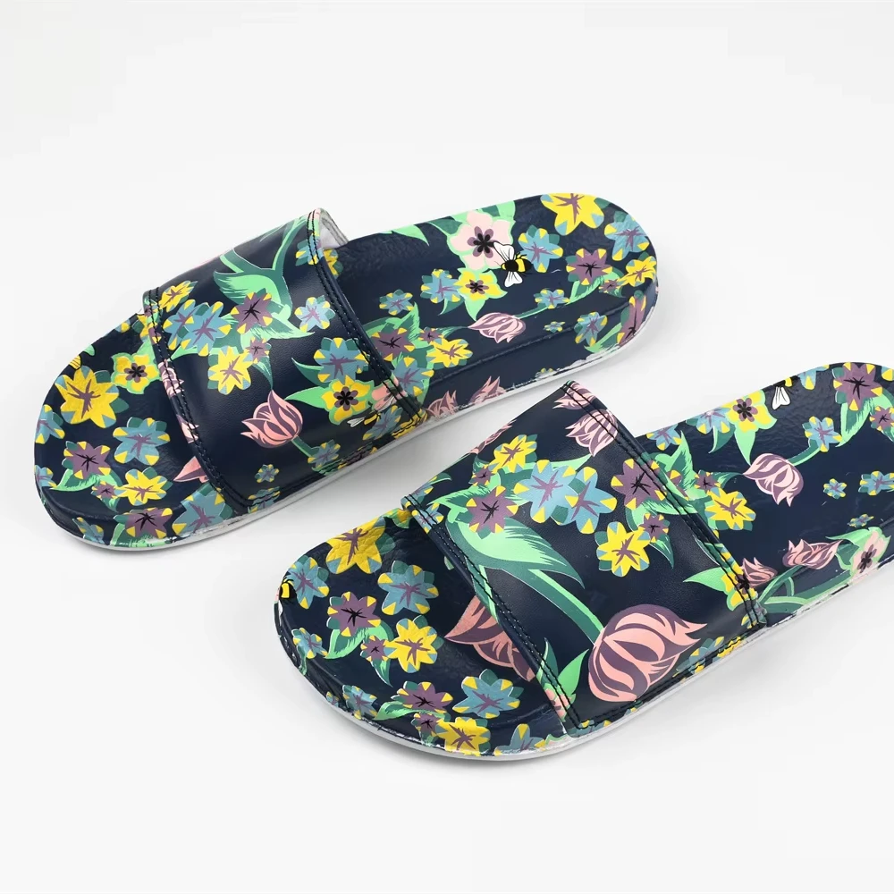 Custom Designer Printed Slides And Slippers Customize Your Own Footwear Eva Soft Flip Flops Mens Bathroom Beach Slipper
