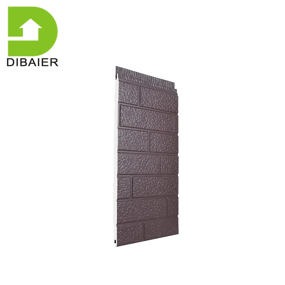 16mm galvanized steel wall panel PU foam sandwich panels prefab house modular house building material