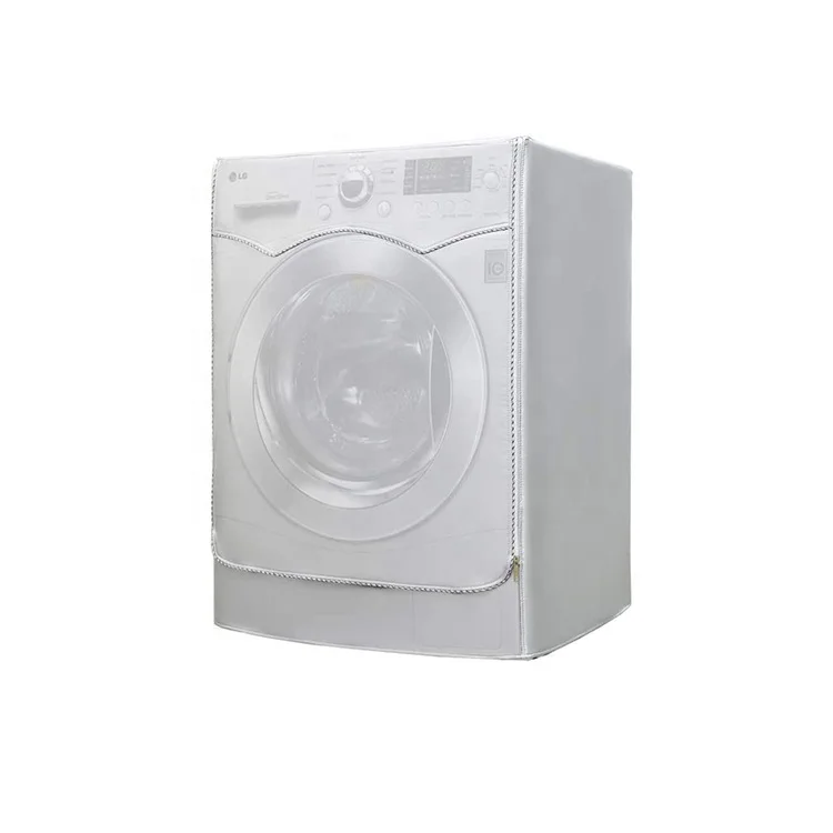 Однотонный водонепроницаемый пыленепроницаемый и солнцезащитный чехол для стиральной машины