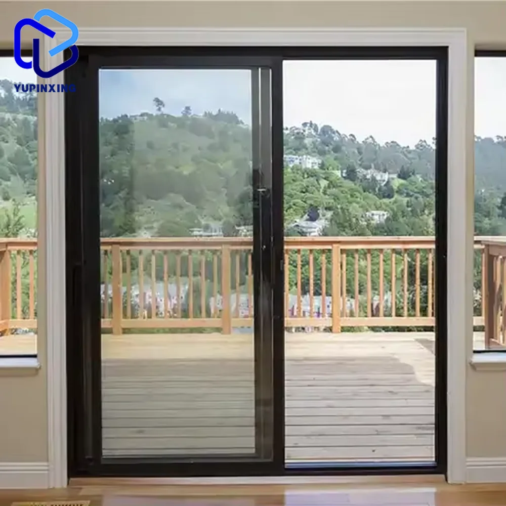 Wall prices terrace flush system double glazed modern interior main entrance outdoor waterproof patio sliding glass door sliders