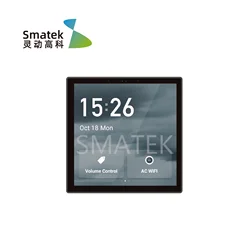 In-Wall Central Lighting Control Touch Panel Kit with Zigbee Hub Gateway for Wireless Light Switch
