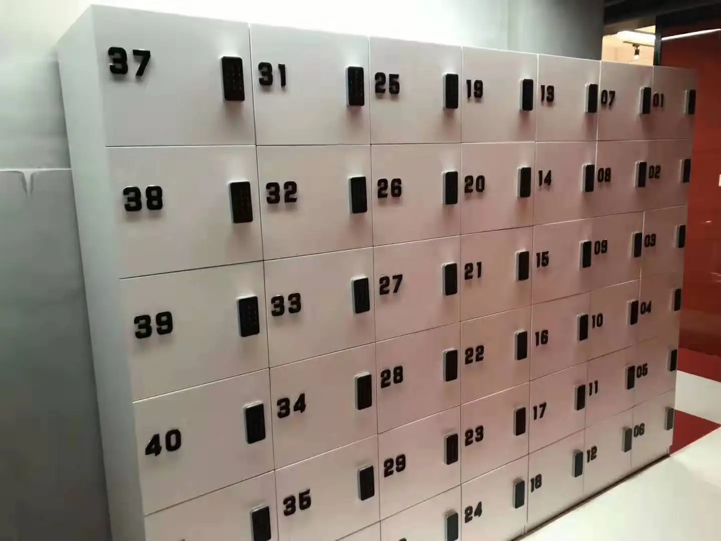 Intelligent one-time password passcode code cabinet  lock sauna locker lock with one-time passord