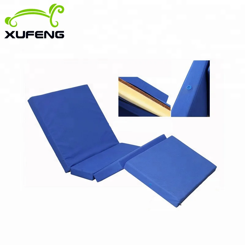 3 Folding 7/10/14cm thickness foam medical mattress for hospital bed