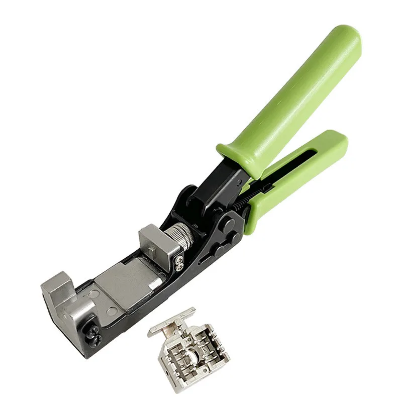 180 degrees 5/6 type network module cable crimp punch down modular hand network crimping termination tool
