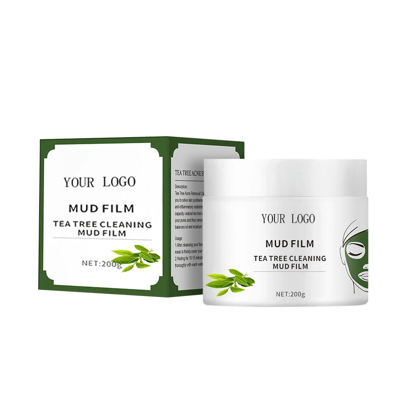 200gTea tree clean acne mud mask