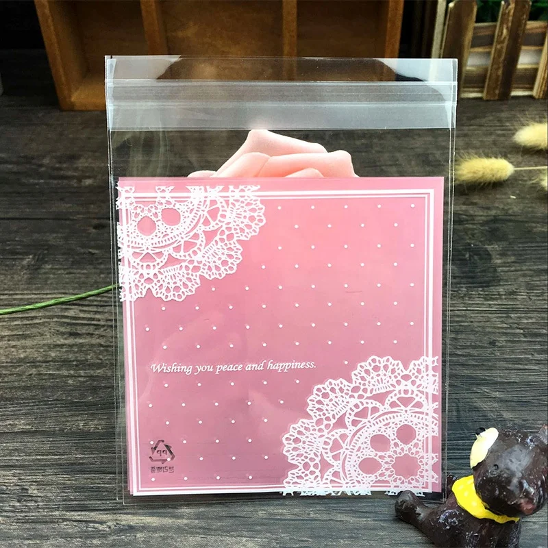 2024 Factory wholesale low price transparent self-adhesive seal clothes opp packing plastic bag