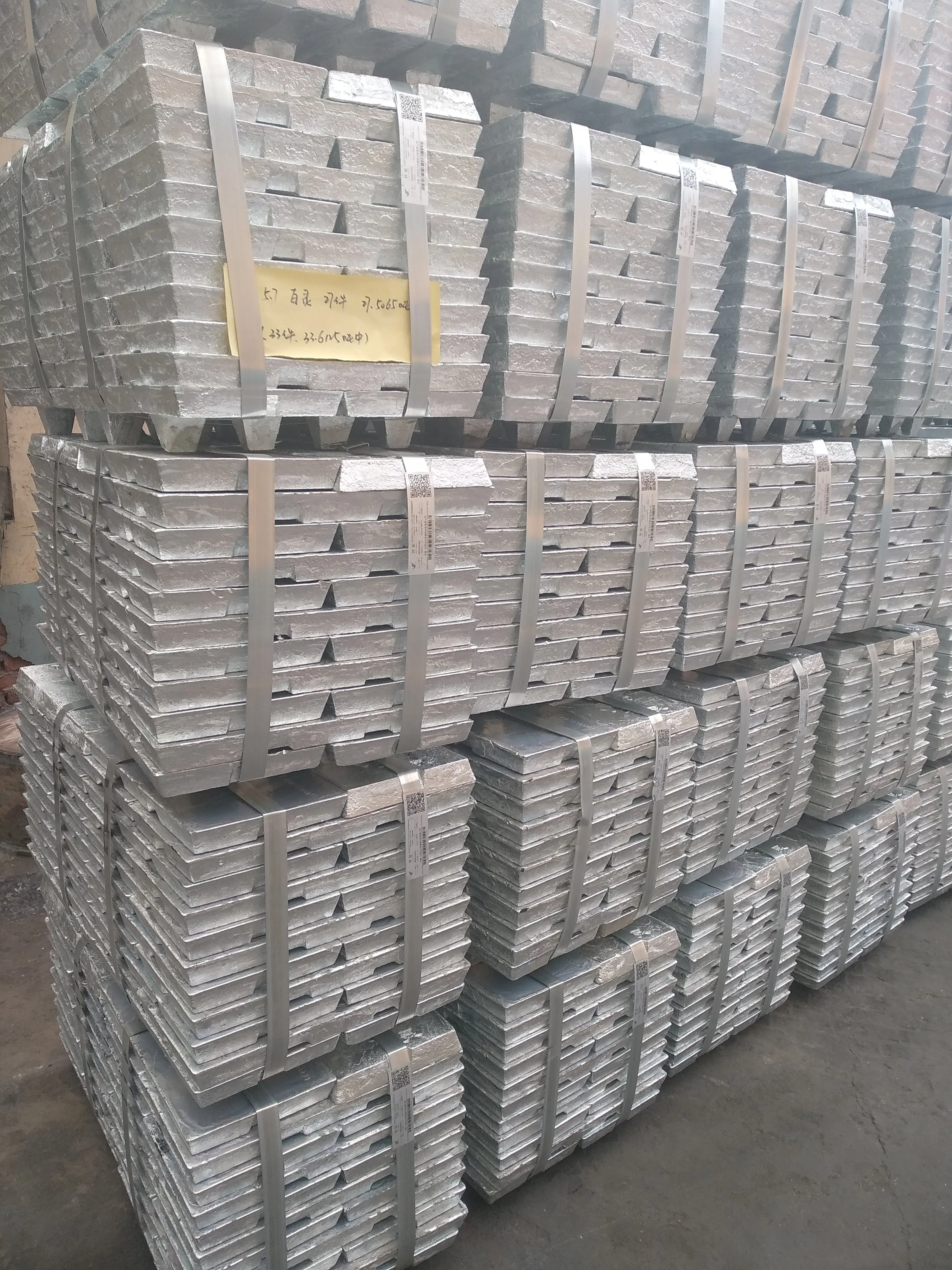 China wholesale high pure low price 99.99%- -99.995% zinc ingot