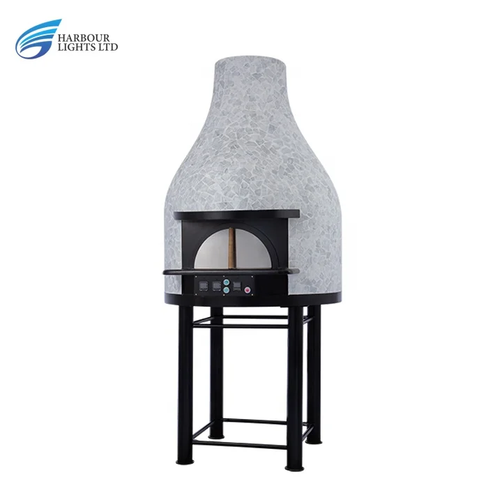 Electric Volcanic Napoli Pizza Kiln With Underframe Italy Restaurant Customized Oven Neapolitan Kitchen Baking Machine Equipment