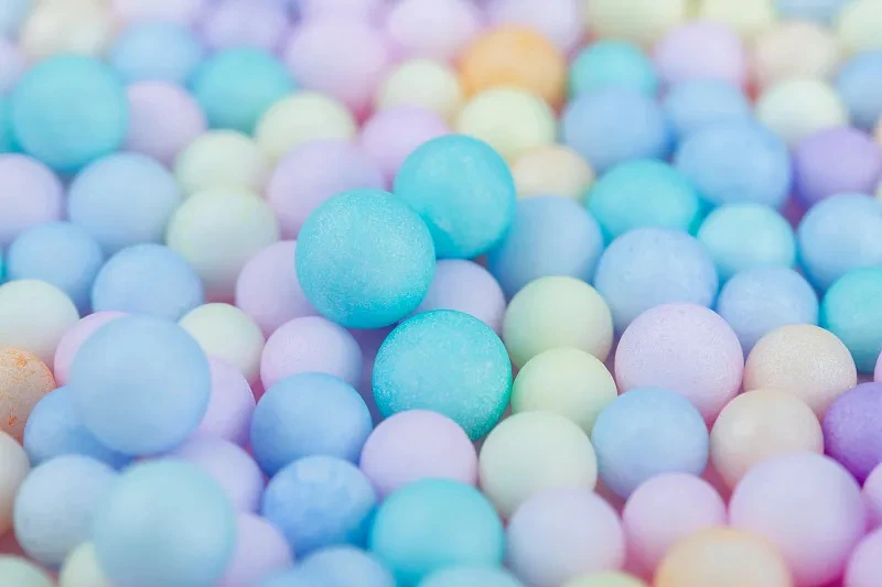 XZ OEM ODM plastic elastic kids pe toy ocean pit balls pool toys