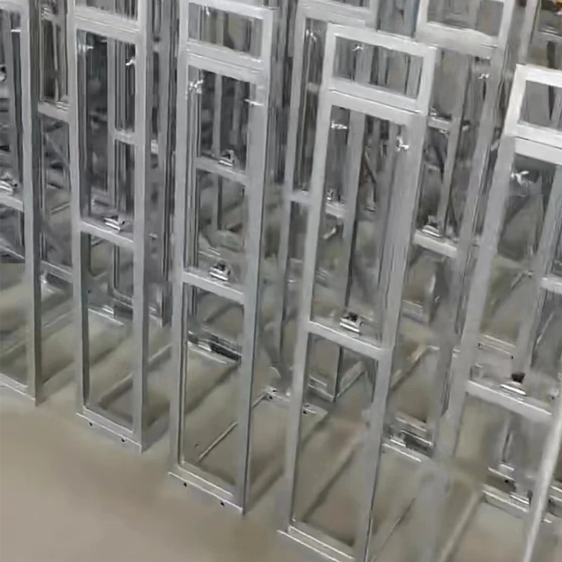 Wholesale KT board display frame activity stage background frame wrought iron bracket telescopic bracket