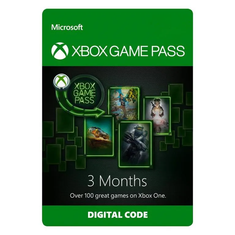 
Xbox one game pass for console 14days 